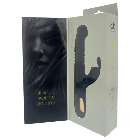 Dreamtoys Goddess Collection - Stoßvibrator (dunkelblau)