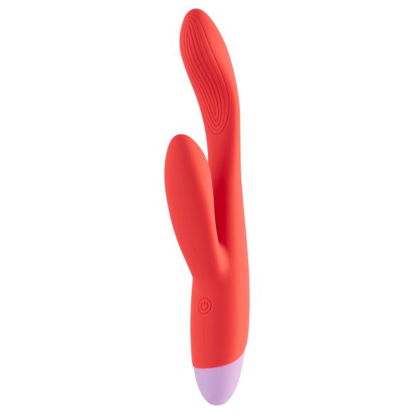 Dreamtoys Love Signal - G-Punkt-Vibrator mit Klitorisarm (rot)