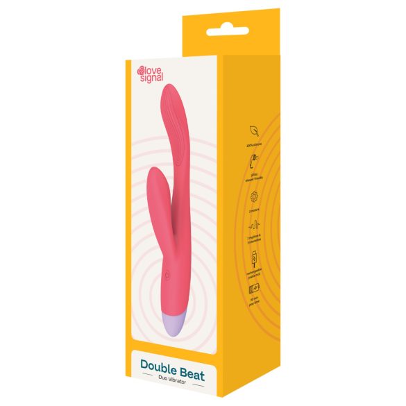 Dreamtoys Love Signal - G-Punkt-Vibrator mit Klitorisarm (rot)