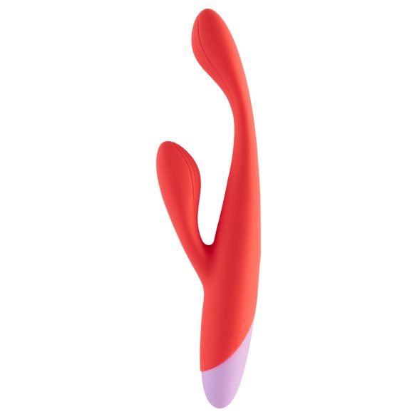 Dreamtoys Love Signal - G-Punkt-Vibrator mit Klitorisarm (rot)