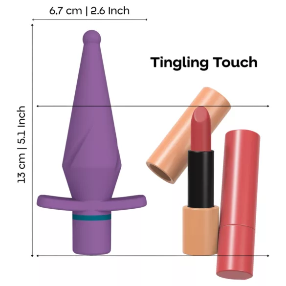Dreamtoys Love Signal - vibrierender Analplug (lila)