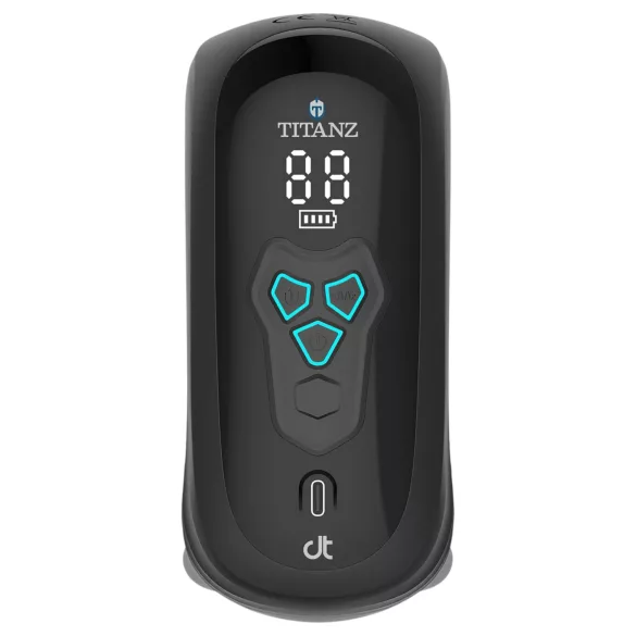 Titanz Auto Squeeze - automatischer Masturbator (schwarz)
