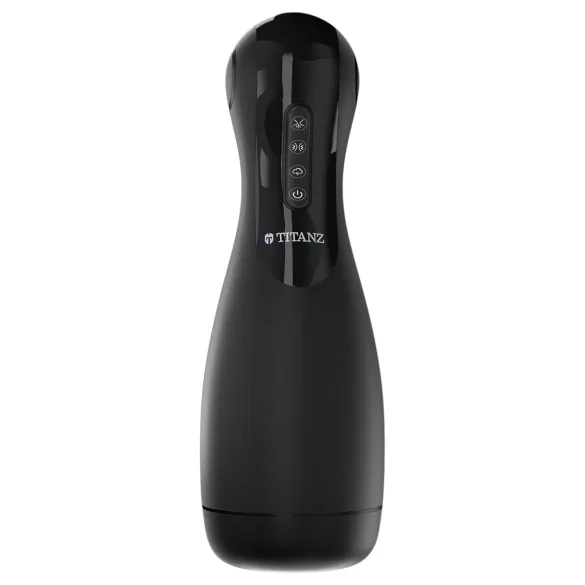 Titanz Ultimate Squeeze & Suck - automatische Masturbator (schwarz)