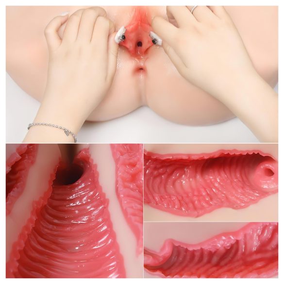 Kokos Vanilla 004 - realistische Torso-Masturbator (natur)