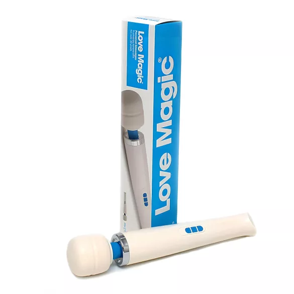 Love Magic Wand - Aufladbarer Massagevibrator (weiß)
