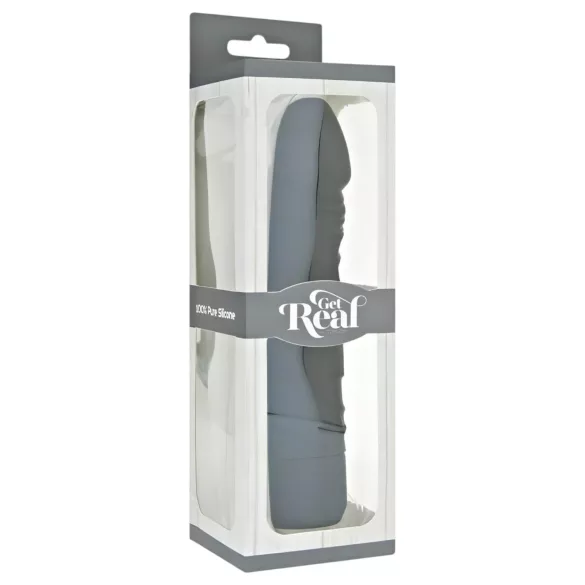 Classic Get Real - lebensechter Silikonvibrator (schwarz)