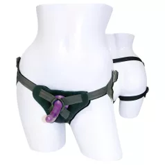 Sportsheets - lila Silikon-Dildo zum Anschnallen