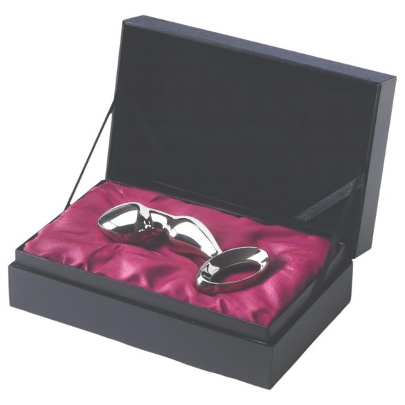 Njoy Pfun Plug - Metall Prostata-Dildo (Silber)
