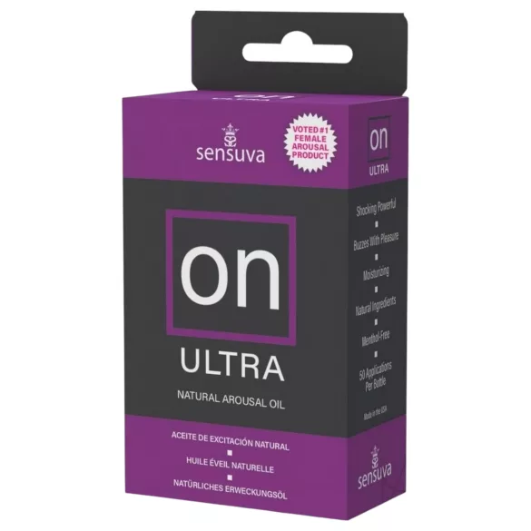 Sensuva Ultra - prickelndes Intimöl für Frauen (5ml)