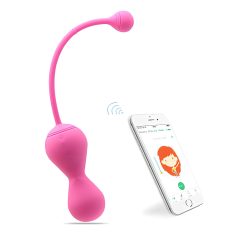   Magic Motion Kegel Master - Intelligentes Liebeskugel-Duo (Pink)