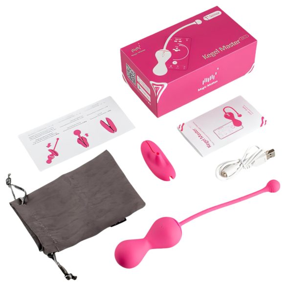 Magic Motion Kegel Master - Intelligentes Liebeskugel-Duo (Pink)