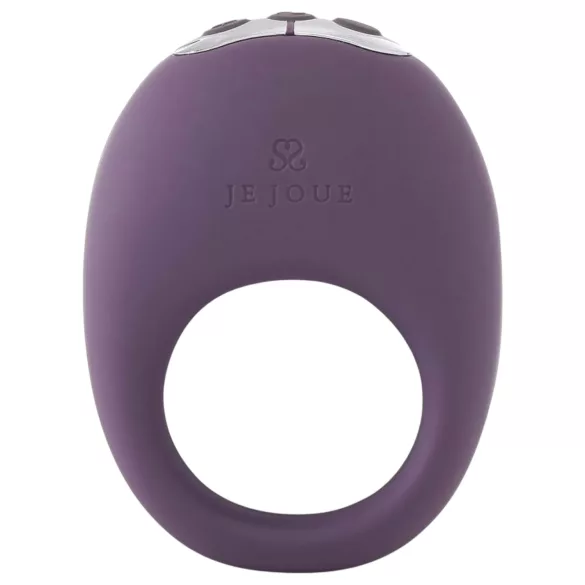 Je Joue Mio - Akku, wasserdichter, vibrierender Penisring (lila)