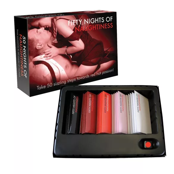 FIFTY NIGHTS OF NAUGHTINESS - erotisches Gesellschaftsspiel (auf Englisch)