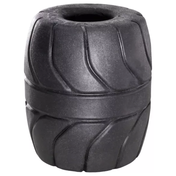 Perfect Fit - SilaSkin Hodenring und -strecker (schwarz)