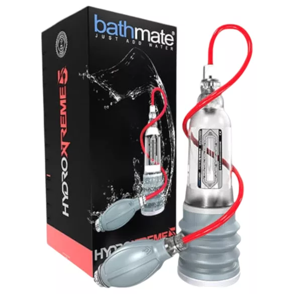 BathMate Xtreme Hydromax 5 - Penispumpen-Set (transparent)