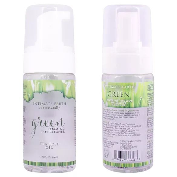 Intimate Earth Green Tee - desinfizierendes und reinigendes Spray (100 ml)