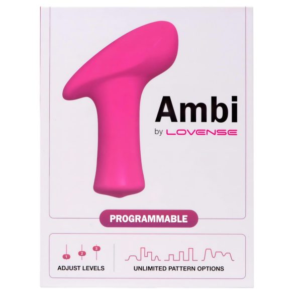 LOVENSE Ambi - smartes, 2-motoriges Klitoris-Vibrator (pink)