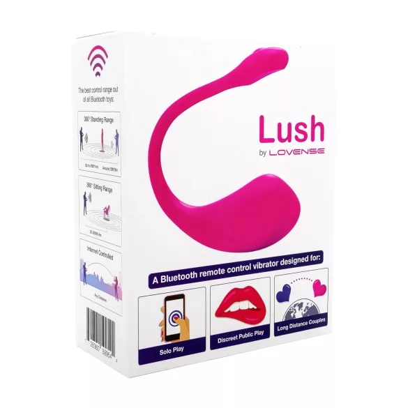 LOVENSE Lush 2 - intelligentes Vibro-Ei (Pink)