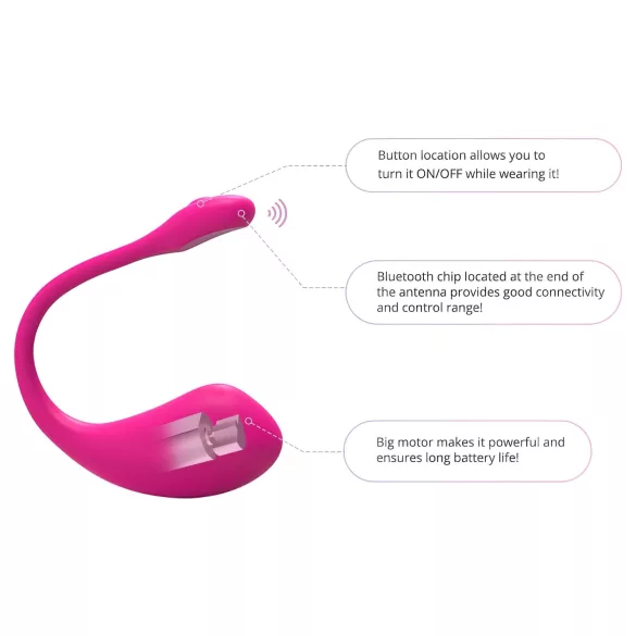 LOVENSE Lush 2 - intelligentes Vibro-Ei (Pink)