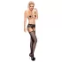 Obsessive S307 - Blumen-Straps-Set - Schwarz (S-L)