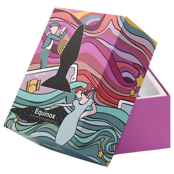 Magic Motion Equinox - intelligenter Akku-Analvibrator (schwarz)