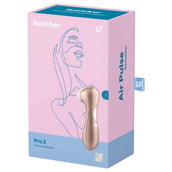 Satisfyer Pro 2 Gen2 - wiederaufladbarer Klitorisstimulator (braun)