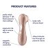 Satisfyer Pro 2 Gen2 - wiederaufladbarer Klitorisstimulator (braun)