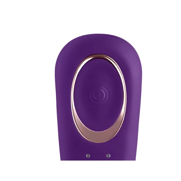 Satisfyer Double Classic - wasserdichter, wiederaufladbarer Paarvibrator (lila)