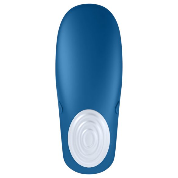 Satisfyer Doppelwal - 2-motoriger Partnervibrator (blau)