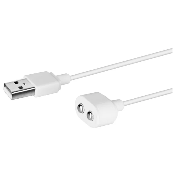 Satisfyer - Magnetisches USB-Ladekabel, 2 Stück (weiß)