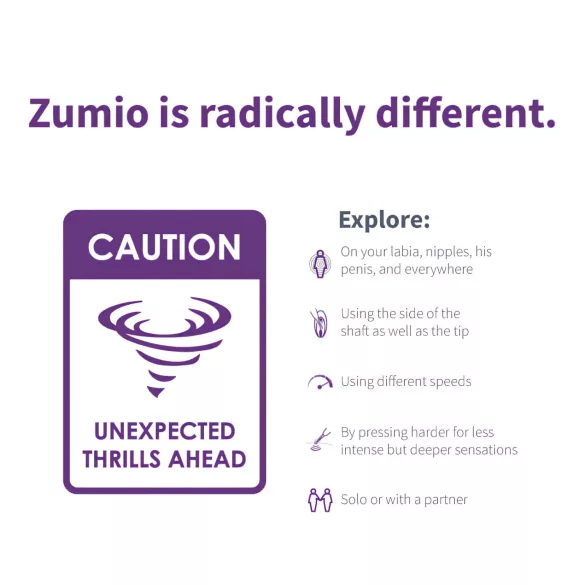 Zumio Soft - Akku Klitorisvibrator (Lila)