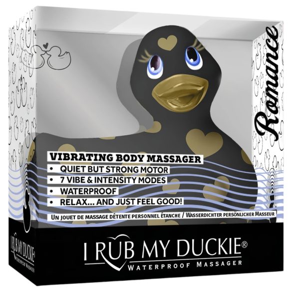 My Duckie Romance 2.0 - Klitoris Vibrator (schwarz-gold)