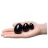 La Gemmes Yoni - Geishakugel-Set - Schwarzer Obsidian (3 Stück)
