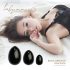 La Gemmes Yoni - Geishakugel-Set - Schwarzer Obsidian (3 Stück)