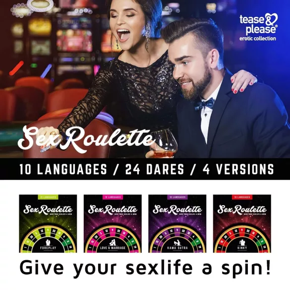 Sex Roulette Kamasutra - erotisches Brettspiel (in 10 Sprachen)