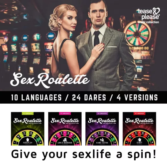 Sex Roulette Kamasutra - erotisches Brettspiel (in 10 Sprachen)