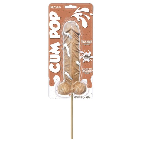 Cum Cock Pop - GIGA-Lutscher mit Penis (295g) - Milchschokolade