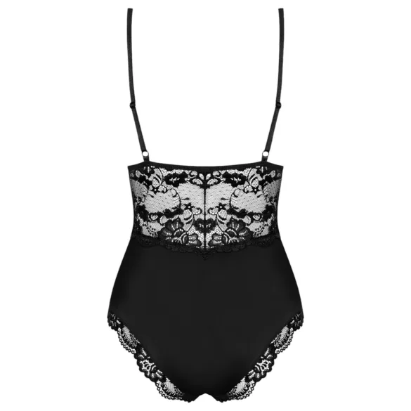 Obsessive 810-TED-1 - Spitzen-Body (Schwarz)