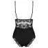 Obsessive 810-TED-1 - Spitzen-Body (Schwarz) - XXL
