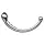 Le Wand - doppelseitiger Edelstahl-Dildo (silber)