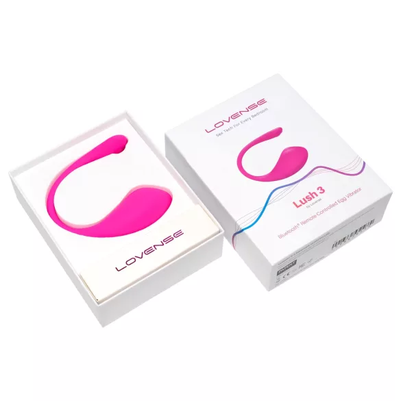 LOVENSE Lush 3 - intelligentes Vibro-Ei (Pink)