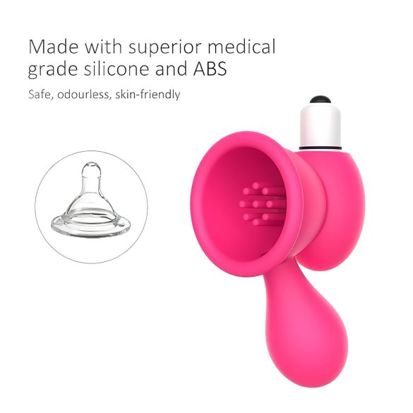 Aixiasia Bobo - Brustsauger Vibrator (pink)