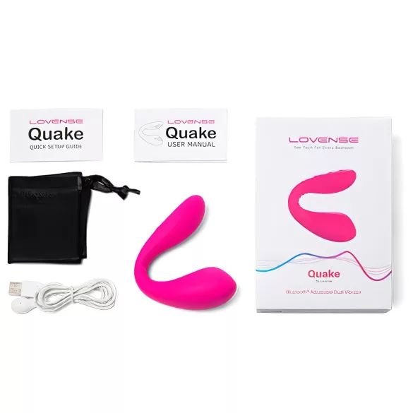 Lovense Dolce - App-gesteuerter Paarvibrator (Pink)