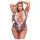 Baci Plus Size - Blumenmuster, Spitzen-Body