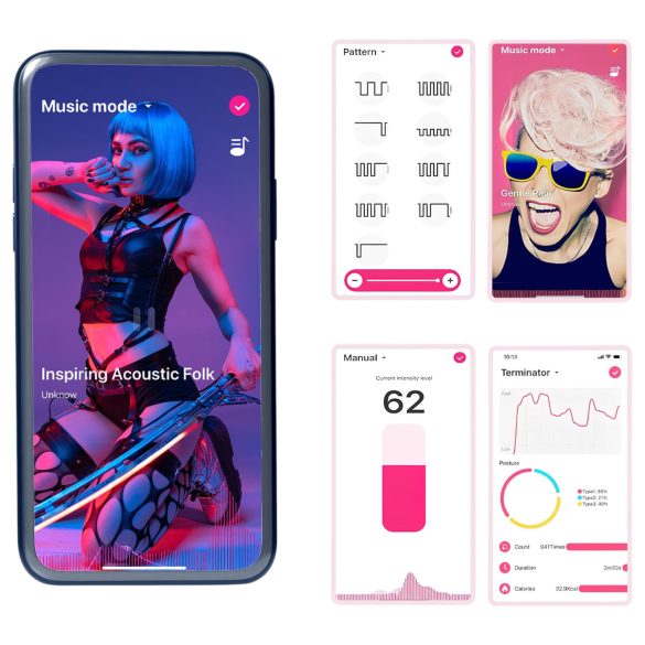 Magic Motion - Pärchenvibrator-Set (pink-grün)