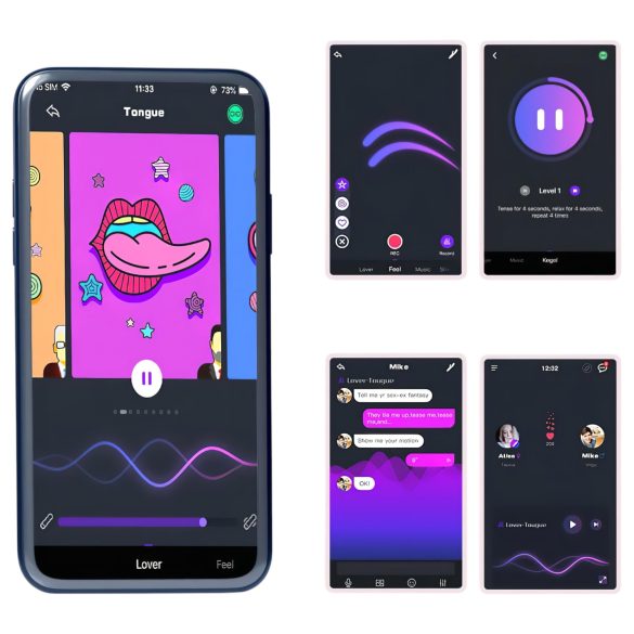 Magic Motion Crystal Duo - smarte Geishakugeln-Set - (grün)