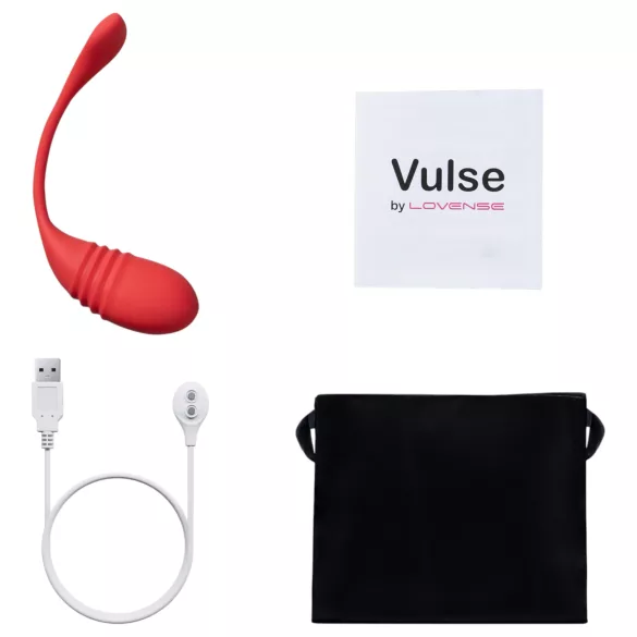 LOVENSE Vulse - intelligentes, stoßendes Vibro-Ei (rot)
