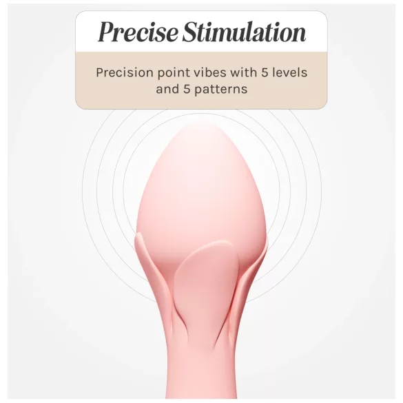 Vush Fleur - Akku-betriebener, wasserdichter Massagevibrator (pink)