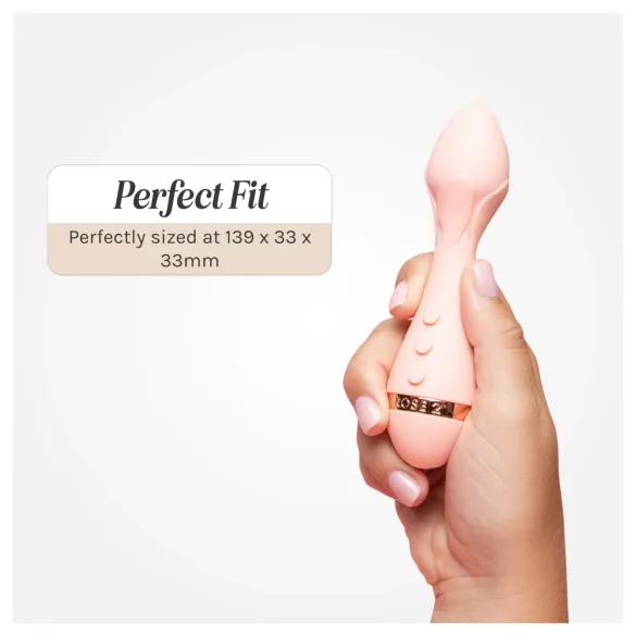 Vush Fleur - Akku-betriebener, wasserdichter Massagevibrator (pink)