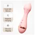 Vush Fleur - Akku-betriebener, wasserdichter Massagevibrator (pink)